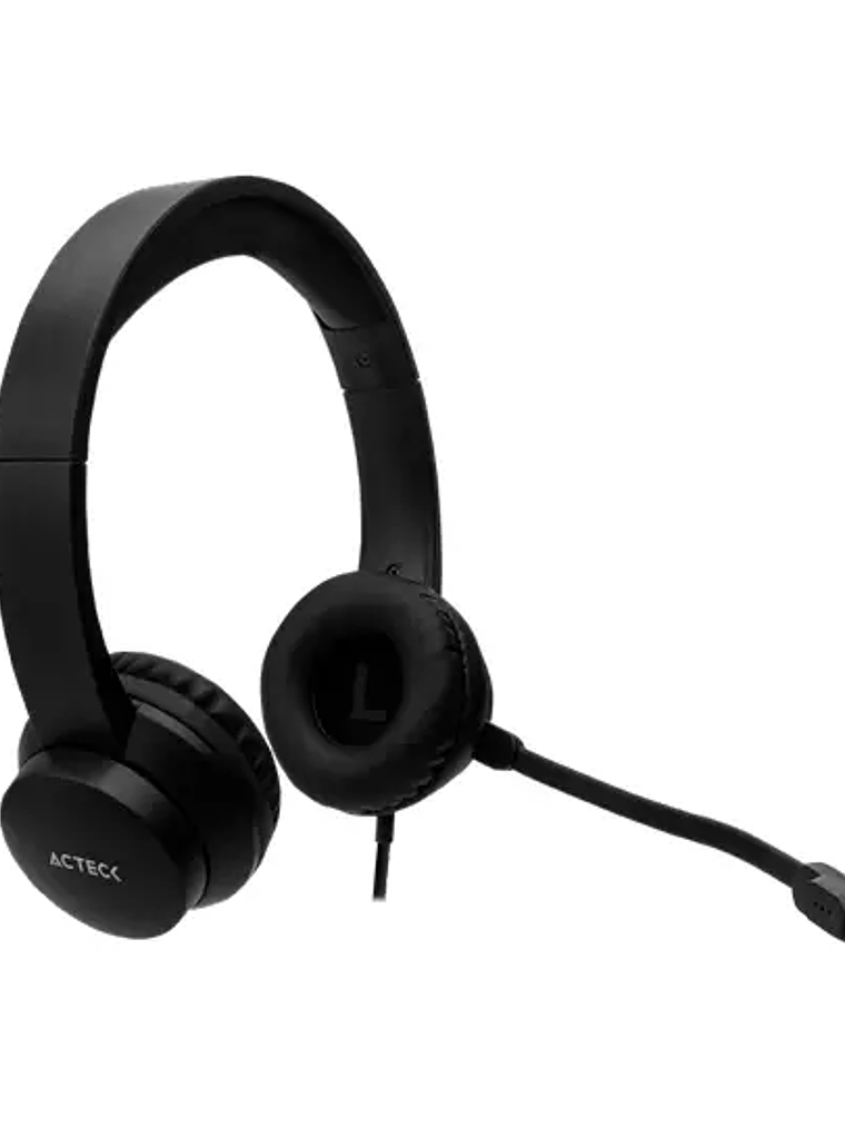 Diadema Acteck alámbrica con micrófono 1