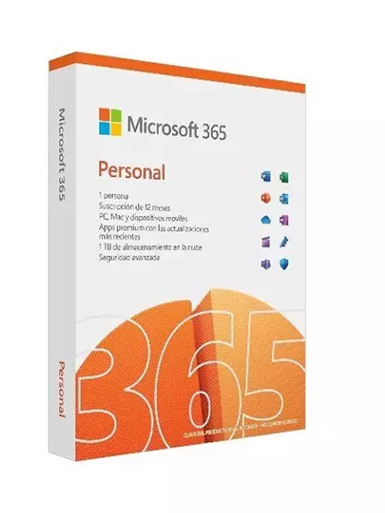 Licencia Física Microsoft 365 Personal. 1
