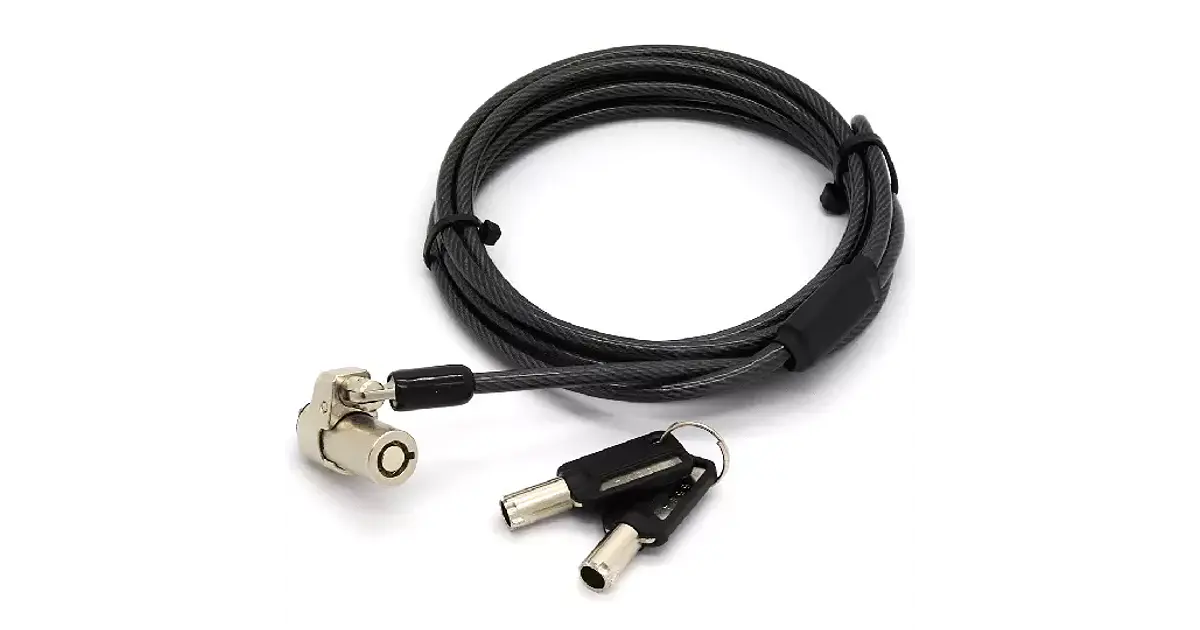 Candado para laptop Brobotix de llave ed