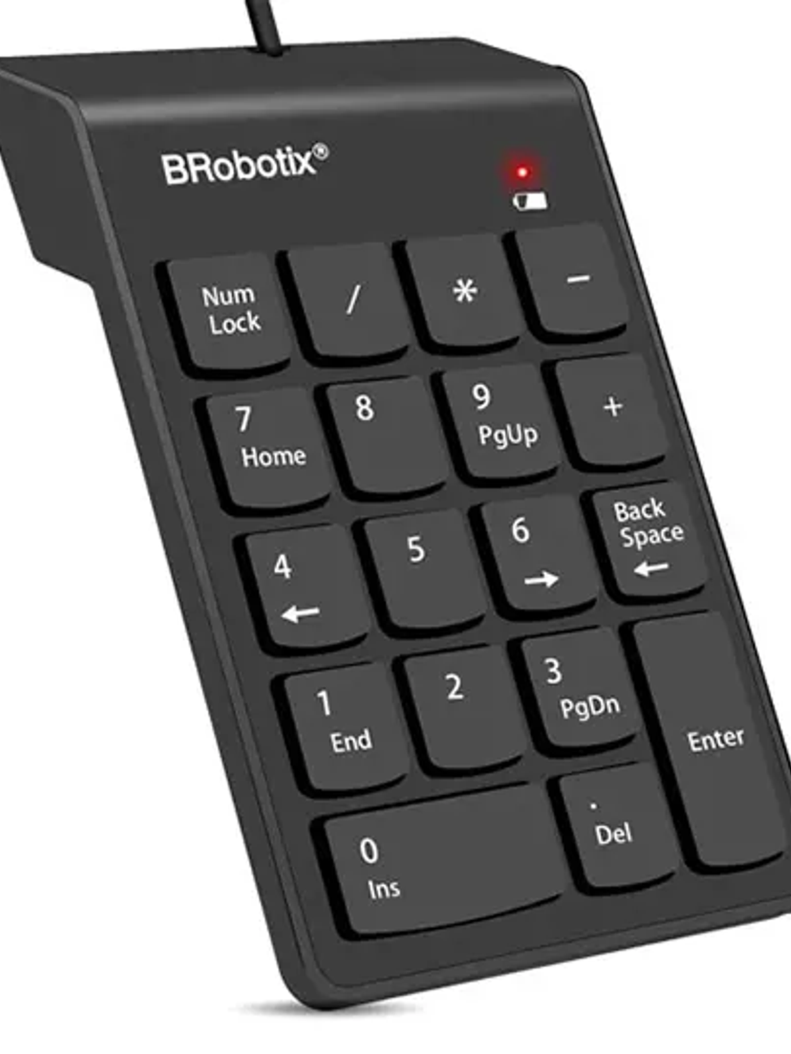 Teclado USB Brobotix numerico negro. 1