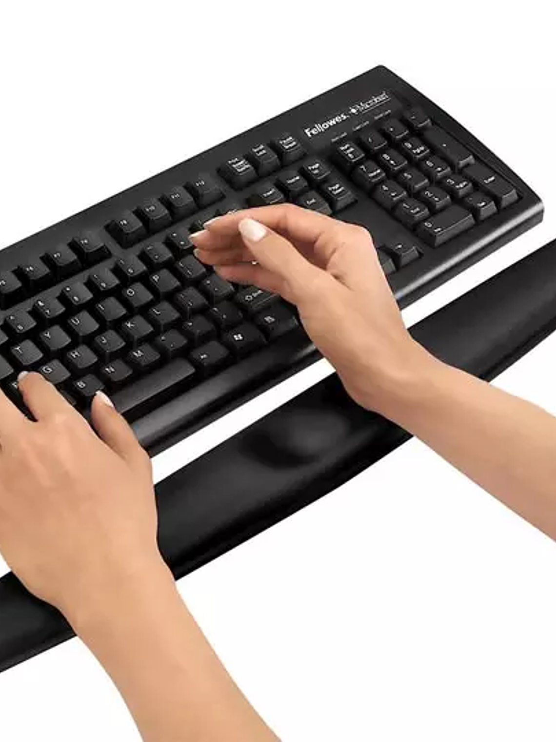 MOUSEPAD GEL COLOR NEGRO PARA TECLADO 1