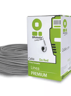 Bobina CAT 5e Brobotix CCA UTP 305 mt ri