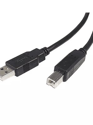 Cable USB Brobotix a-b v2.0 3m negro.