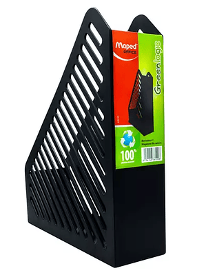 Revistero greenlogic negro Maped carta c
