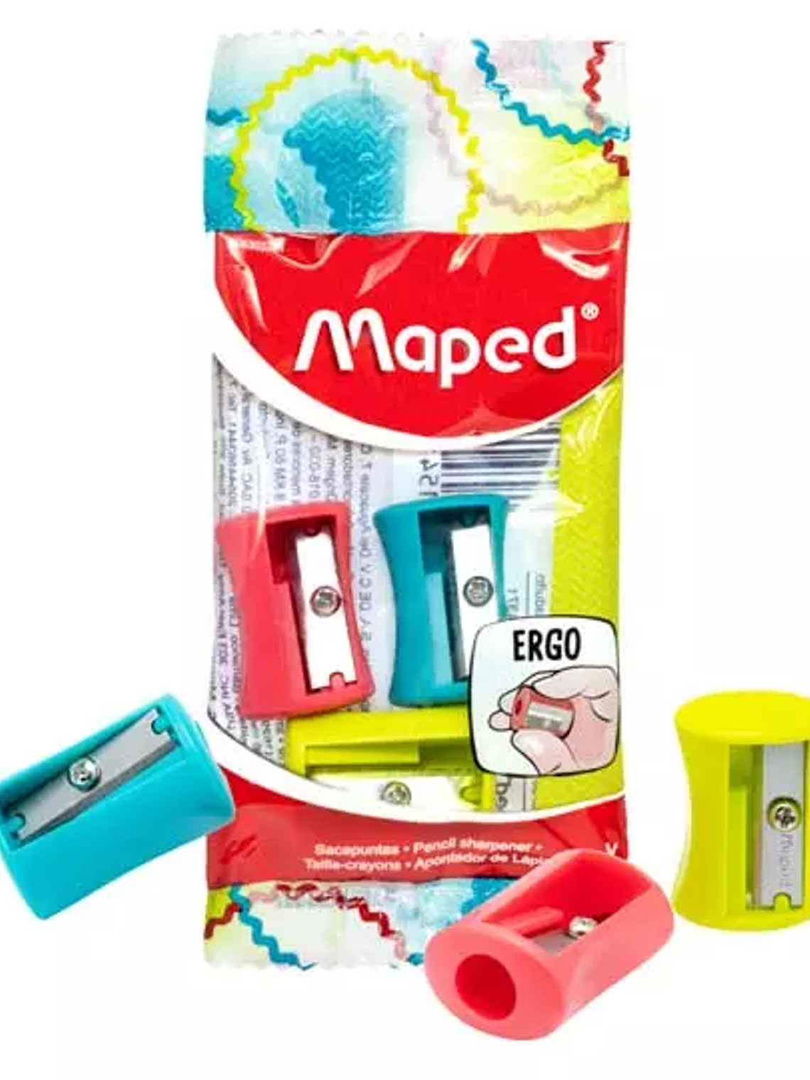 Sacapuntas vivo Maped 1 orificio 3 pieza 1