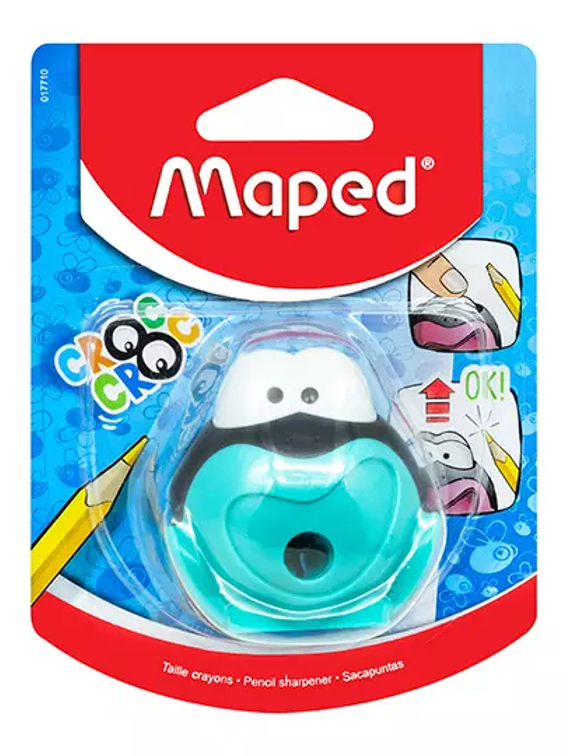 Sacapuntas croc croc Maped 1 orificio  c 1