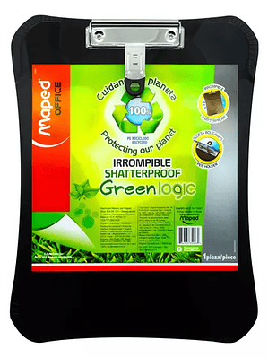 Clipboard plástico greenlogic  Maped col