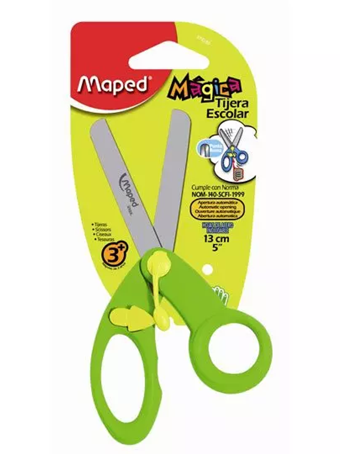Tijera magica Maped de 13 cm  uso escola 1