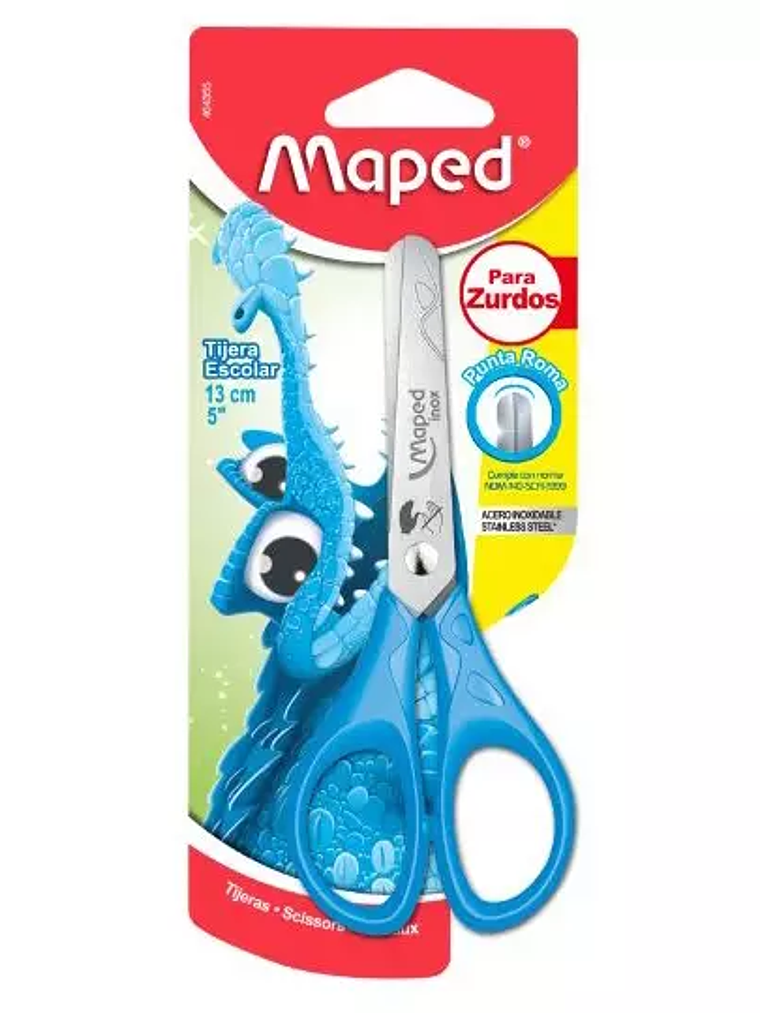Tijera essentials zurdo Maped de 13 c 1