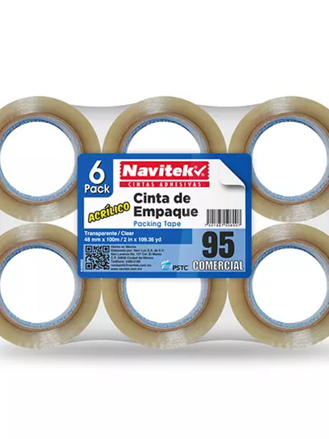 Cinta de empaque uso 95 Navitek transpar 1