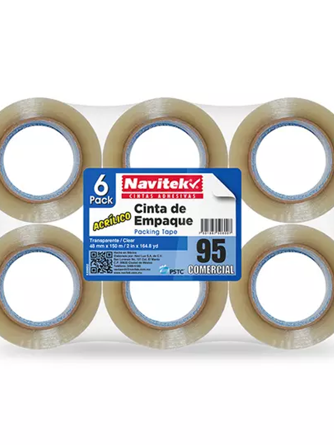 Cinta de empaque uso 95 Navitek transpar 1
