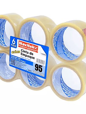 Cinta de empaque uso 95 Navitek transpar