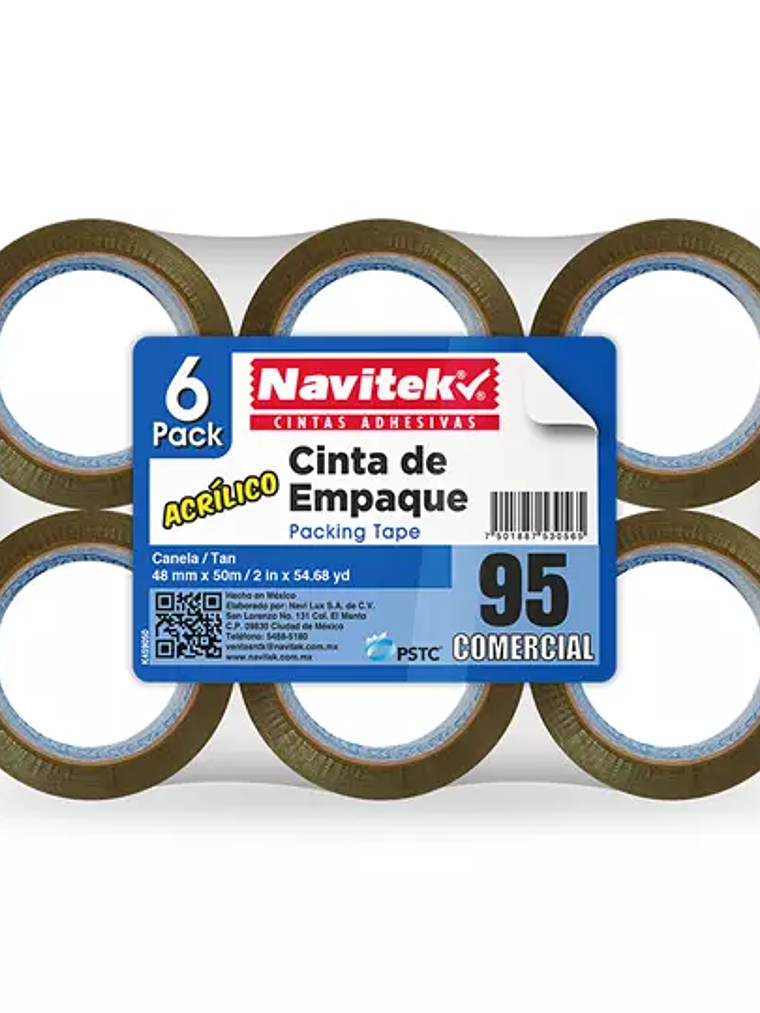 Cinta de empaque uso 95 Navitek canela 4 1