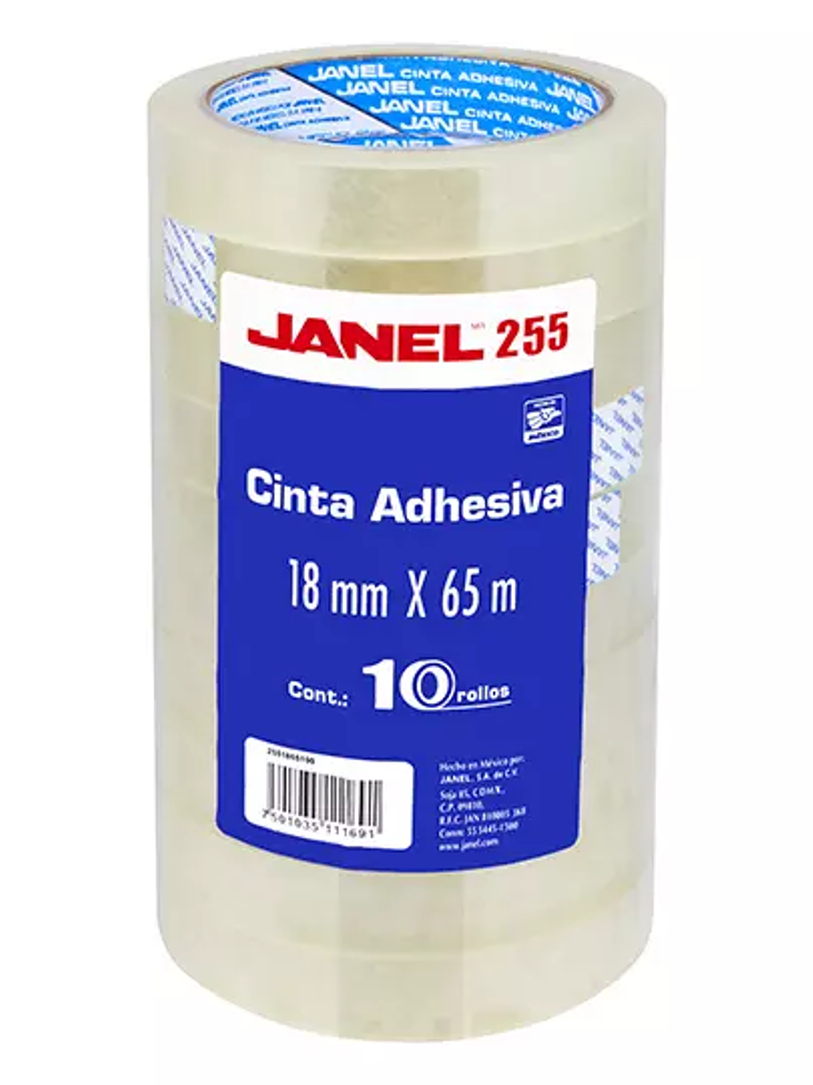 Cinta adhesiva económica línea 255 JANEL 1