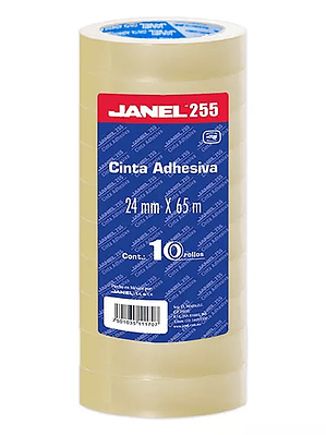 Cinta adhesiva económica línea 255 JANEL