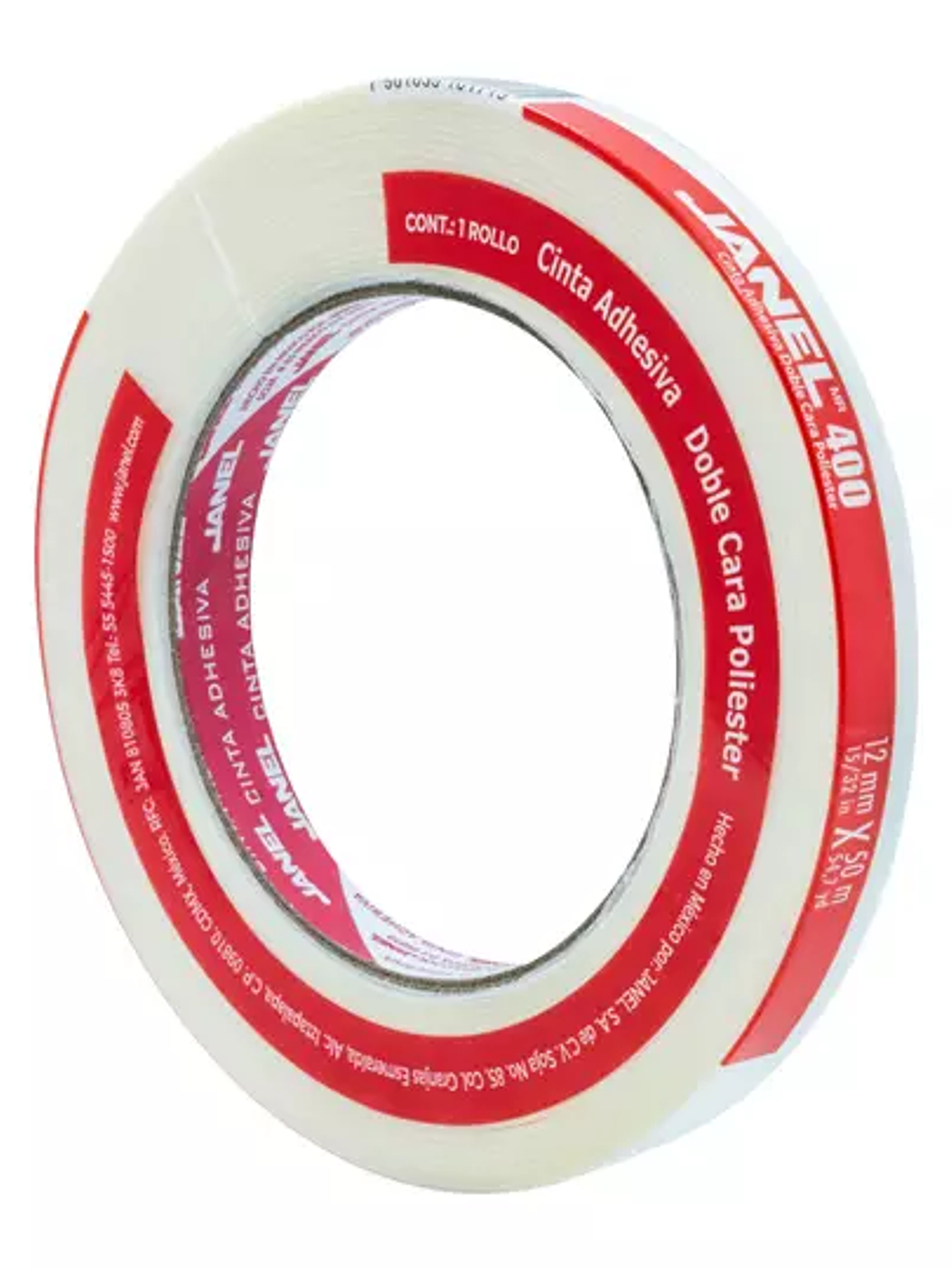 Cinta doble capa poliester línea 400 JAN 1