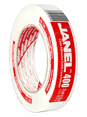 Cinta doble capa poliester linea 400 JAN