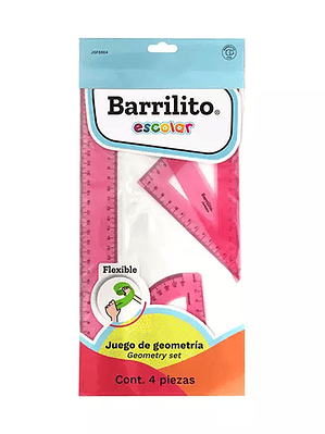 JUEGO DE GEOMETRIA BARRILITO FLEXIBLE 1
