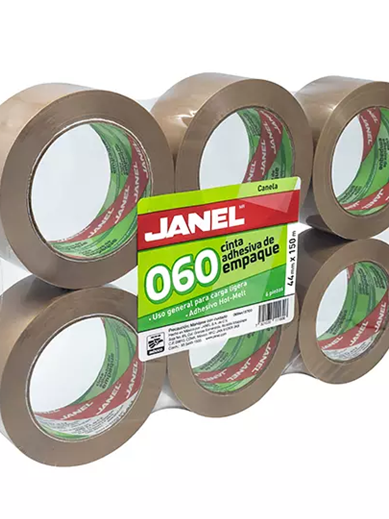 Cinta  empaque línea 060 canela JANEL 44 1