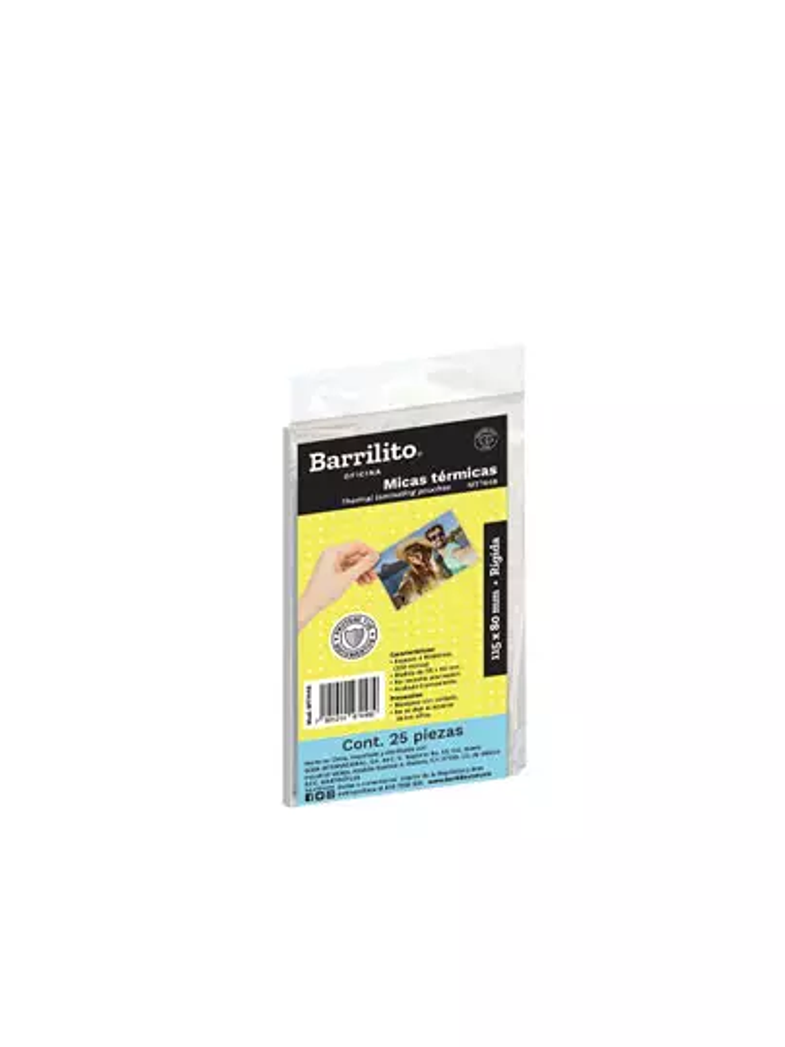 Mica térmica barrilito credencial 8 m 1