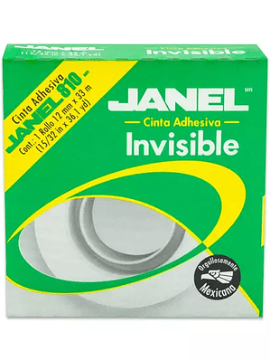 Cinta invisible 810 JANEL 18x33 1 pieza