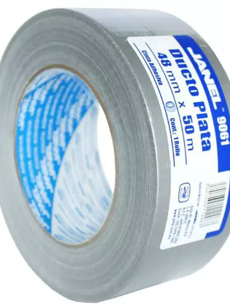 Cinta ducto plata mod. 9061 janel 48x50 1