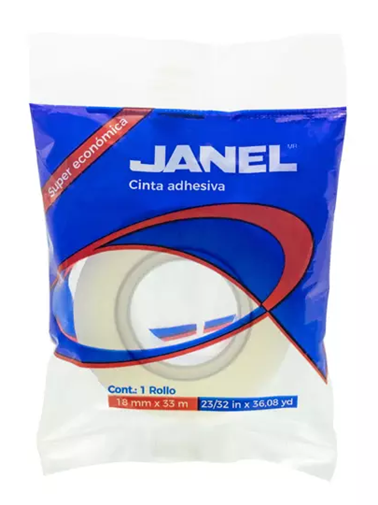 Cinta adhesiva transparente economica li 1