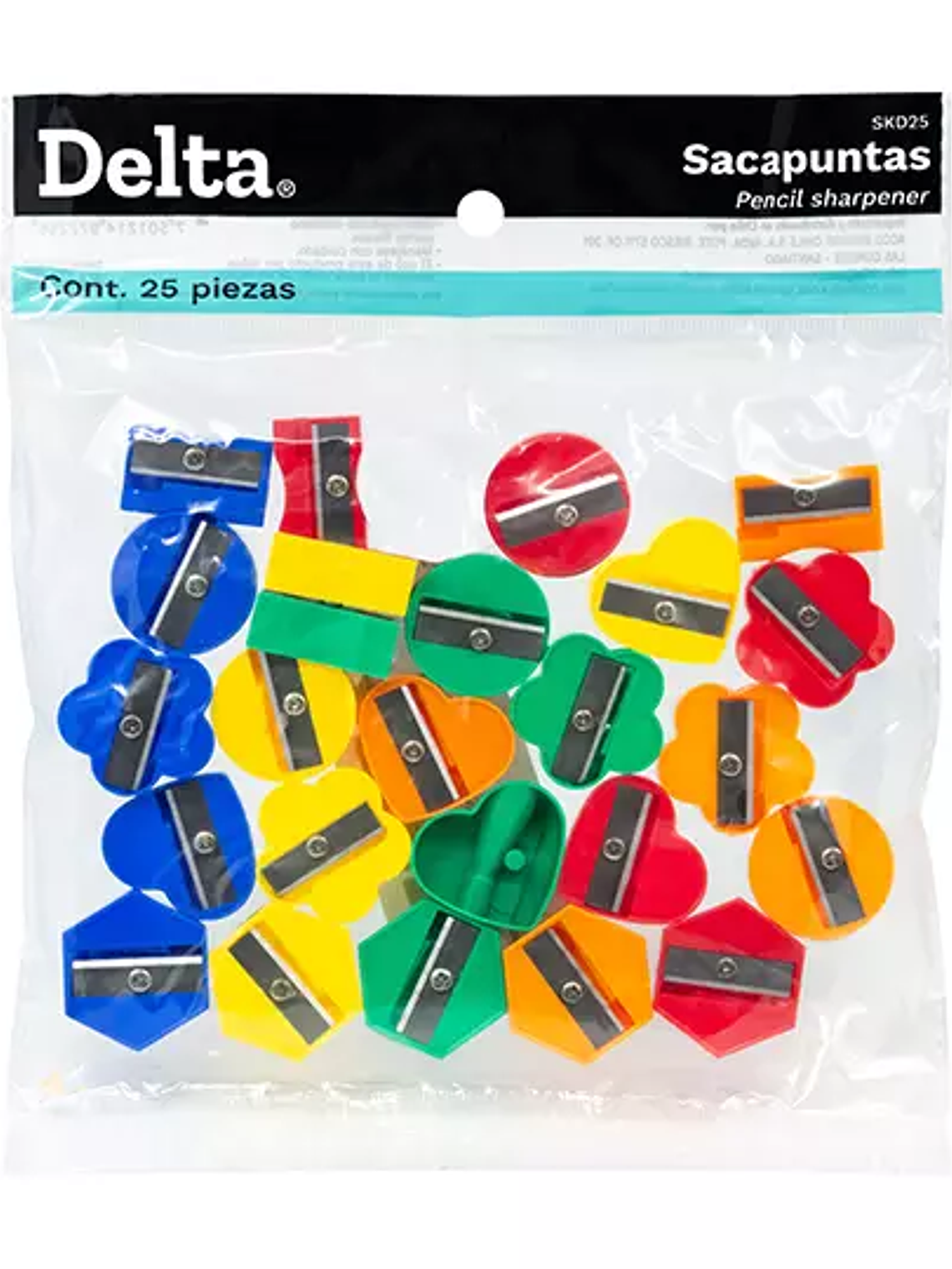 Sacapuntas de plástico 1 orificio Barri 1