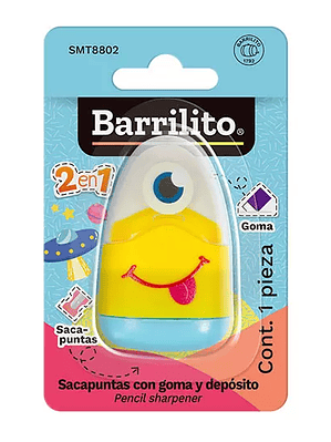 SACAPUNTAS MARCIANO BARRILITO 1 PZA