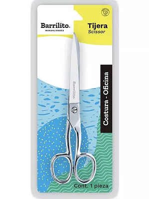 Tijera oficina/costura Barrilito 20.3 cm