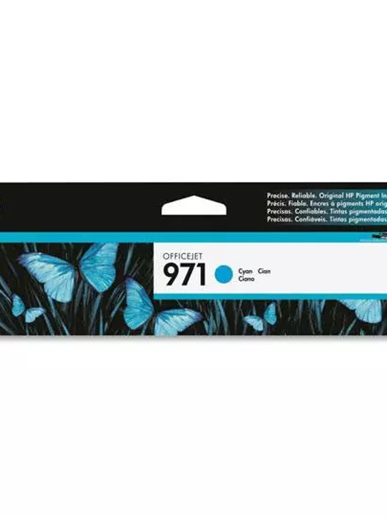 Cartucho de tinta cian HP 971 1
