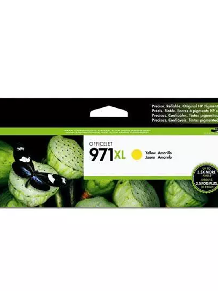 LM-Cartucho de tinta amarilla HP 971xl. 1