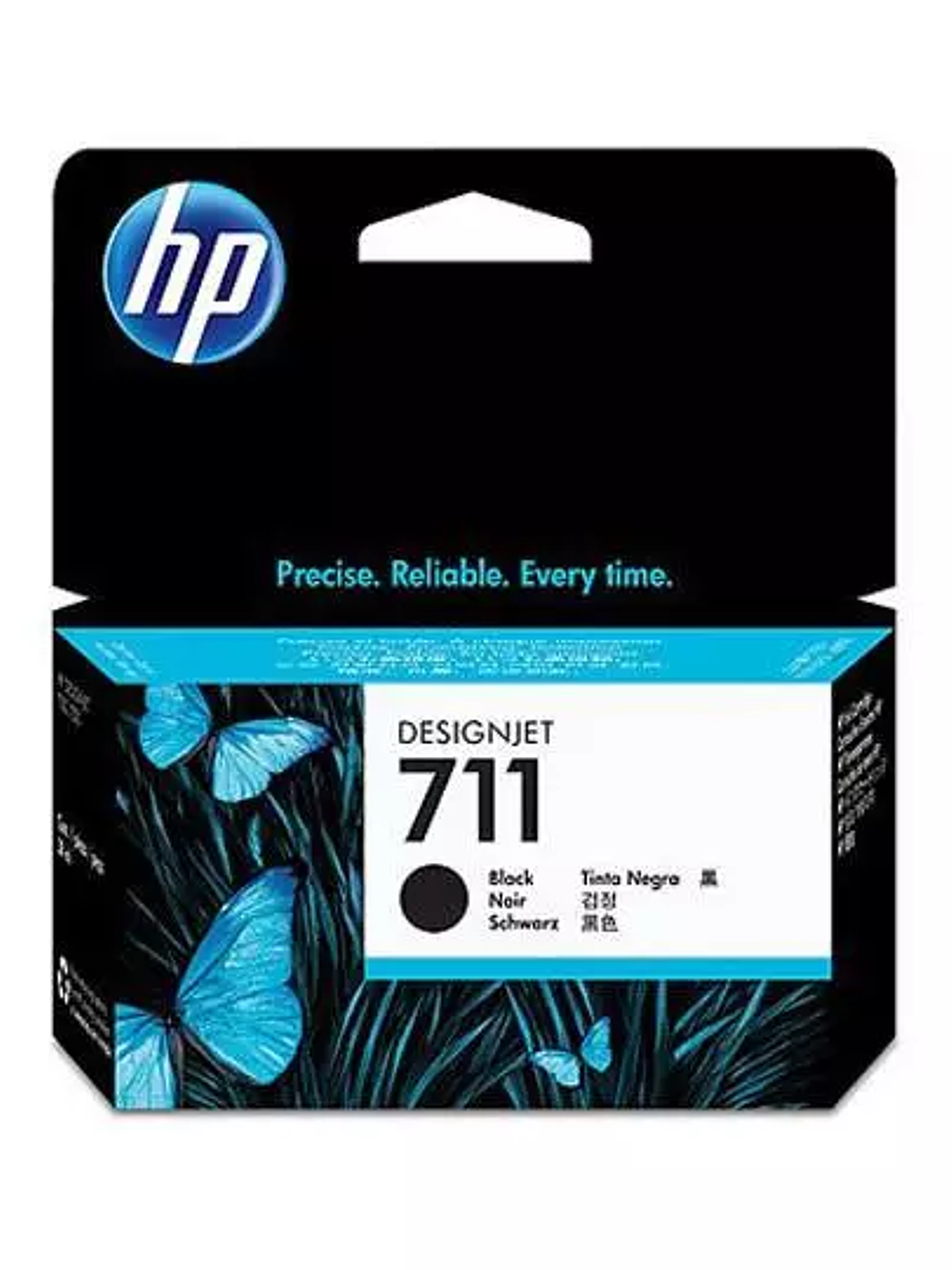 Cartucho de tinta HP 711 de 38 ml negro 1
