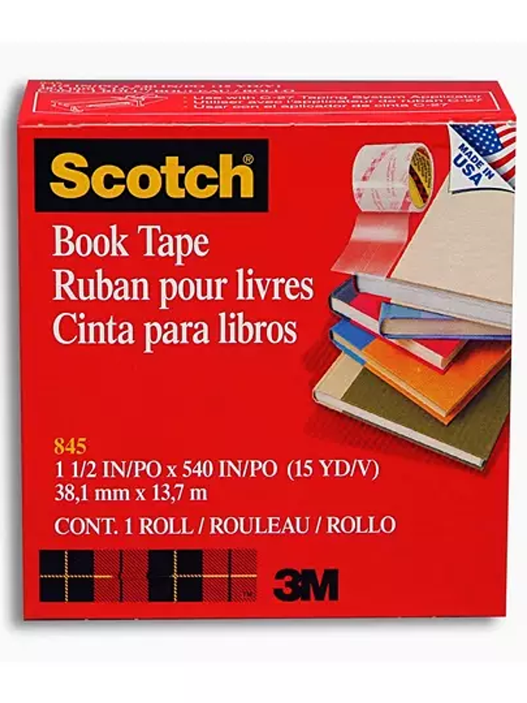 Cinta Mod. 845-150  para libros Scotch 3 1