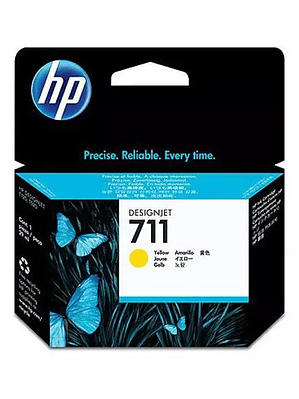 Cartucho de tinta HP 711 de 29 ml amaril