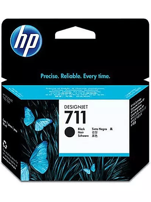 Cartucho de tinta HP 711 de 80 ml negro