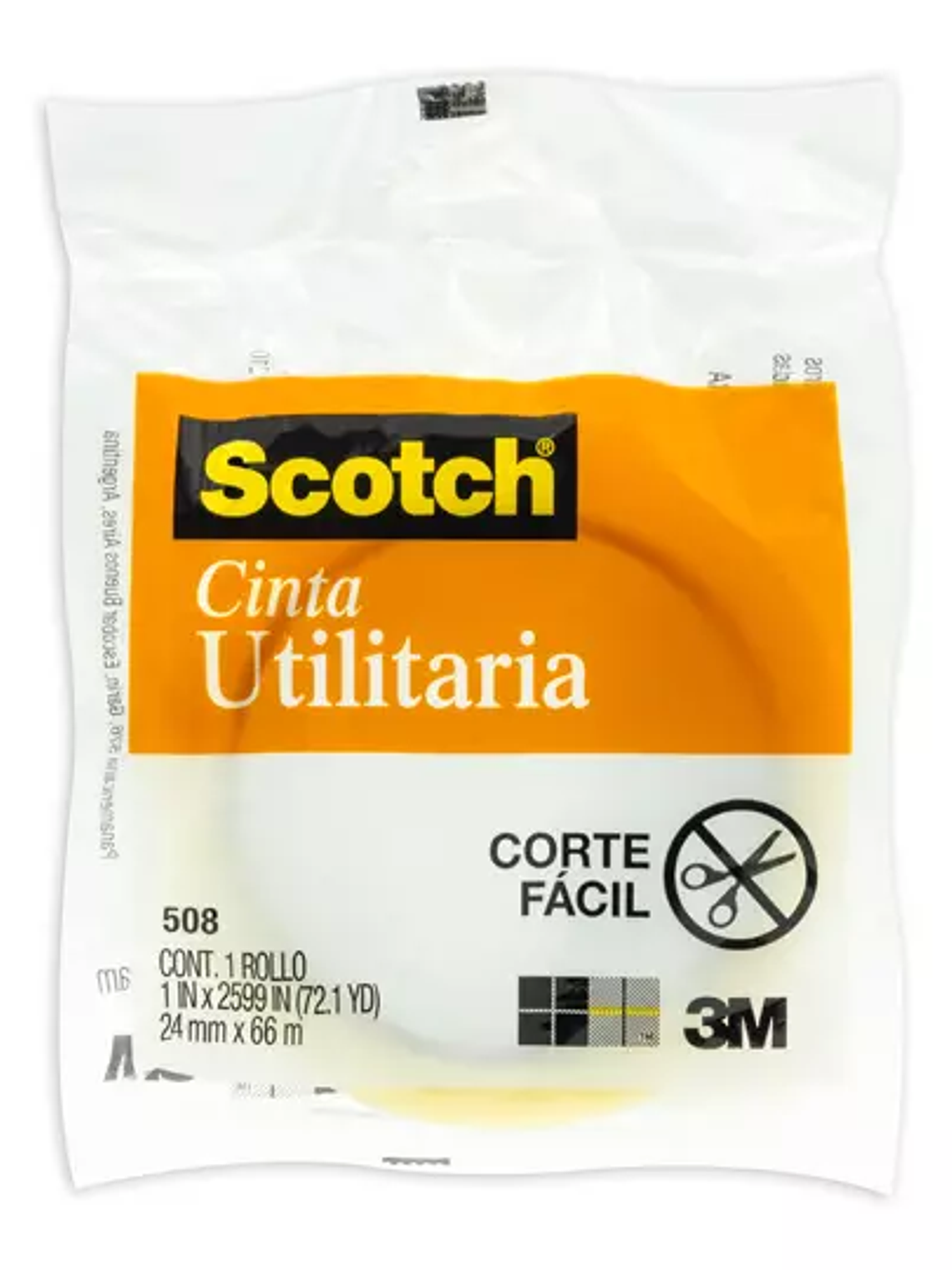 Cinta utilitaria Scotch Mod. 508 3M 24x6 1