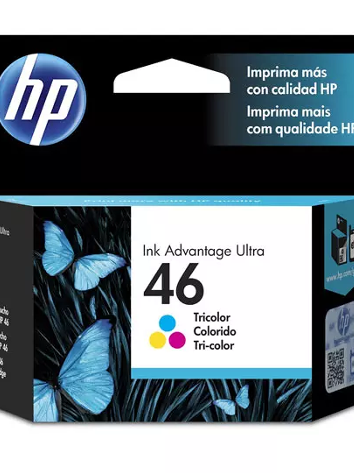 Cartucho de tinta tricolor HP 46 adva 1