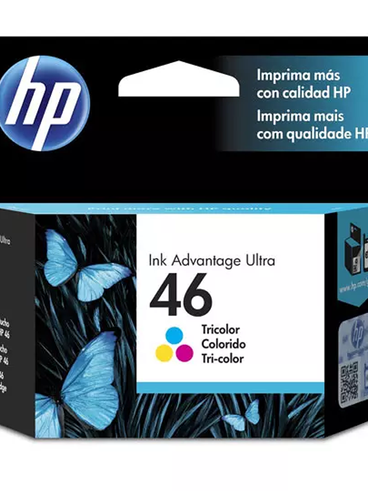 Cartucho de tinta tricolor HP 46 adva 1