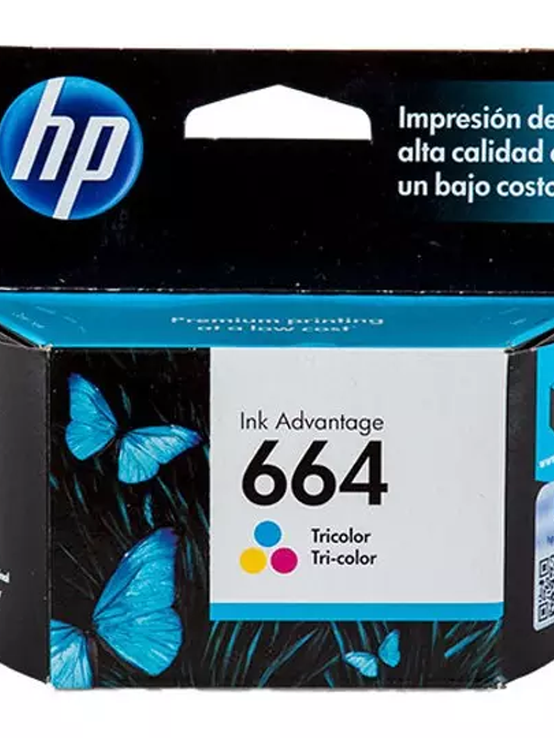 Cartucho de tinta tricolor HP 664 1