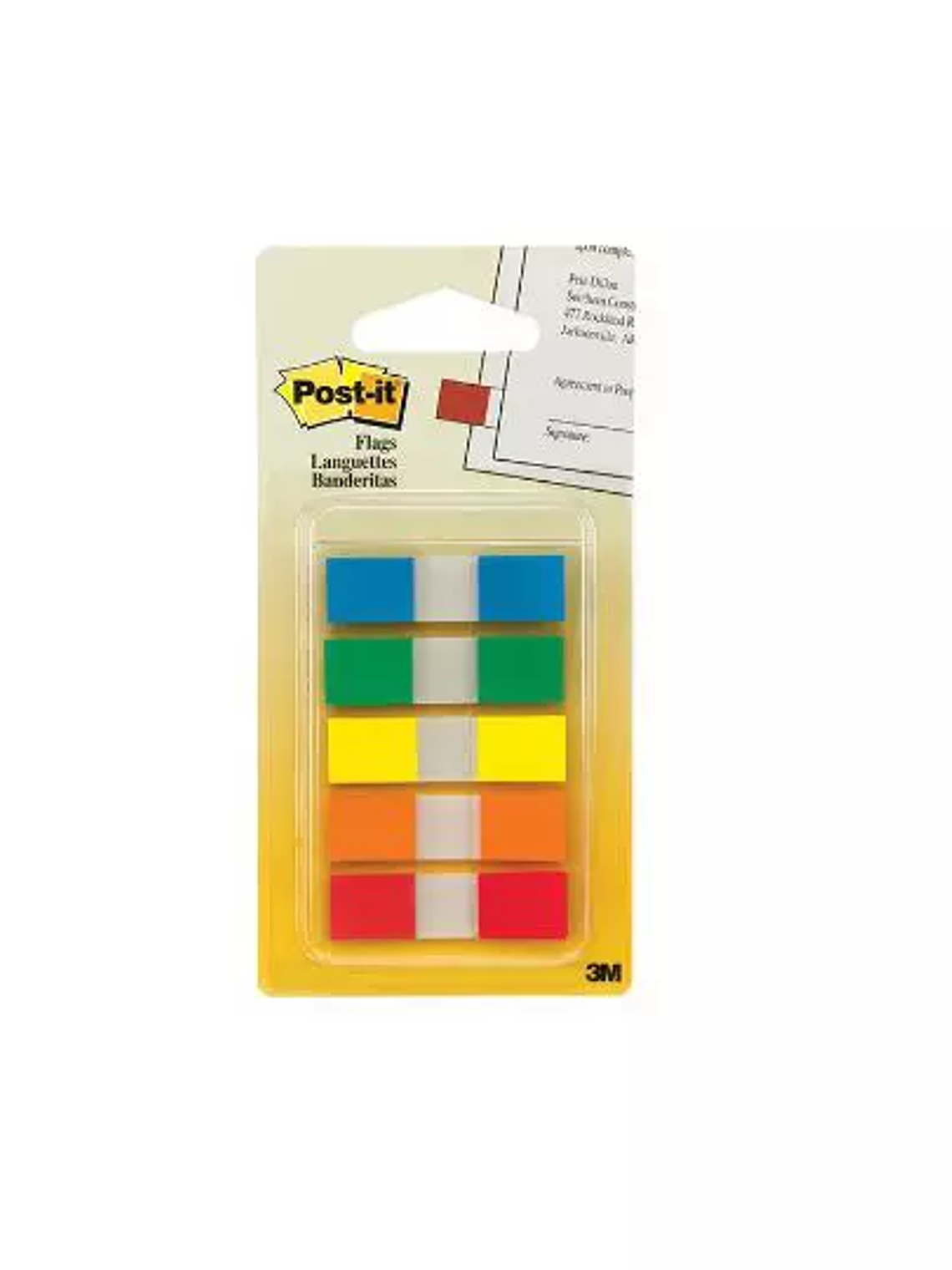 BANDERITAS ADHESIVAS  POST-IT PRIMARIOS 1