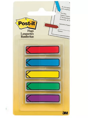 BANDERITAS ADHESIVAS FLECHA POST-IT PRIM