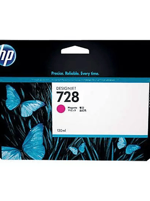 HP 728 130-ml Magenta DesignJet Ink C