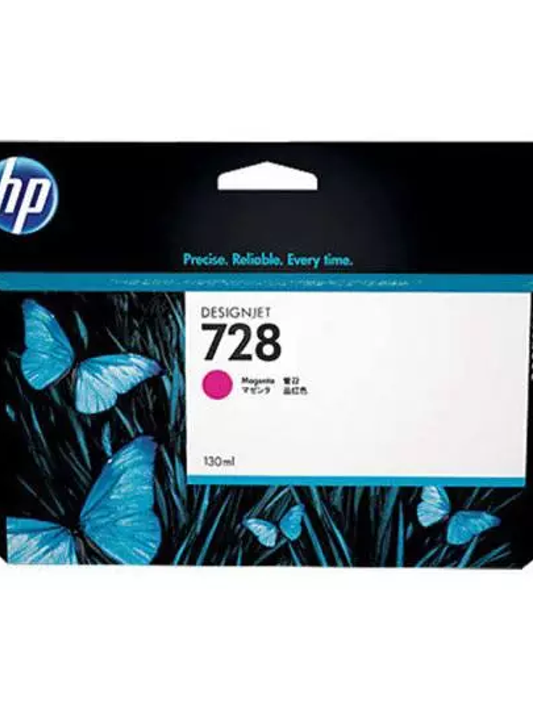 HP 728 130-ml Magenta DesignJet Ink C 1