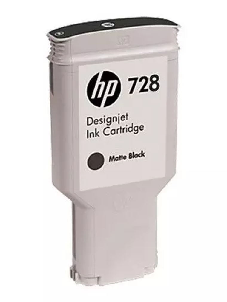 Cartucho de tinta HP 728 de 300 ml negro 1