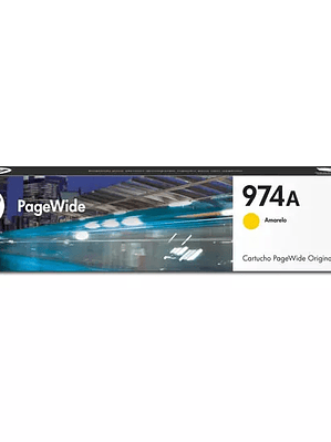 Cartucho pagewide HP 974a amarillo