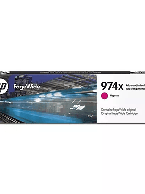 Cartucho pagewide HP 974x magenta