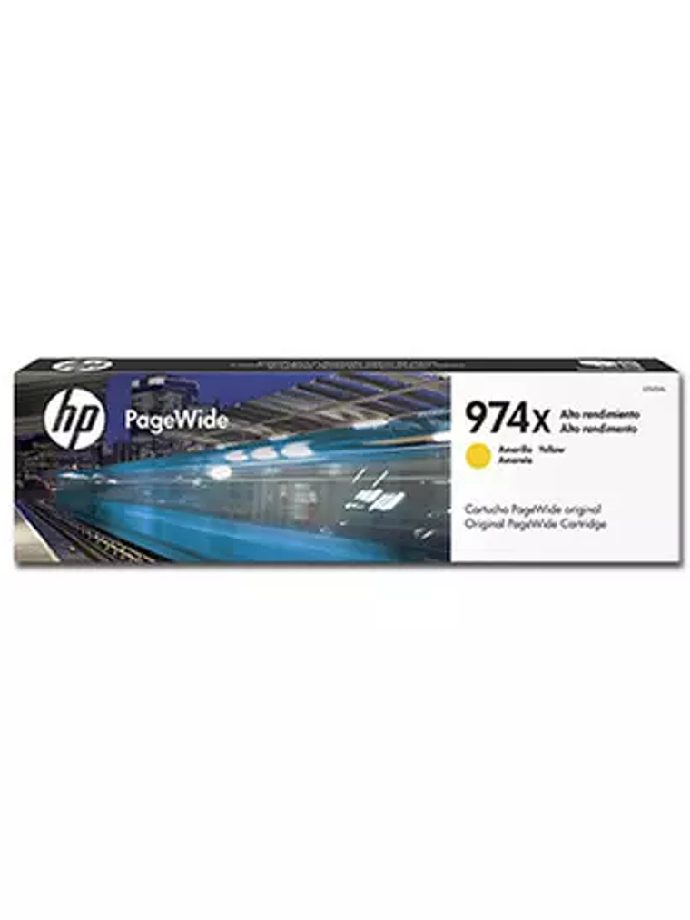 Cartucho pagewide HP 974x amarillo 1