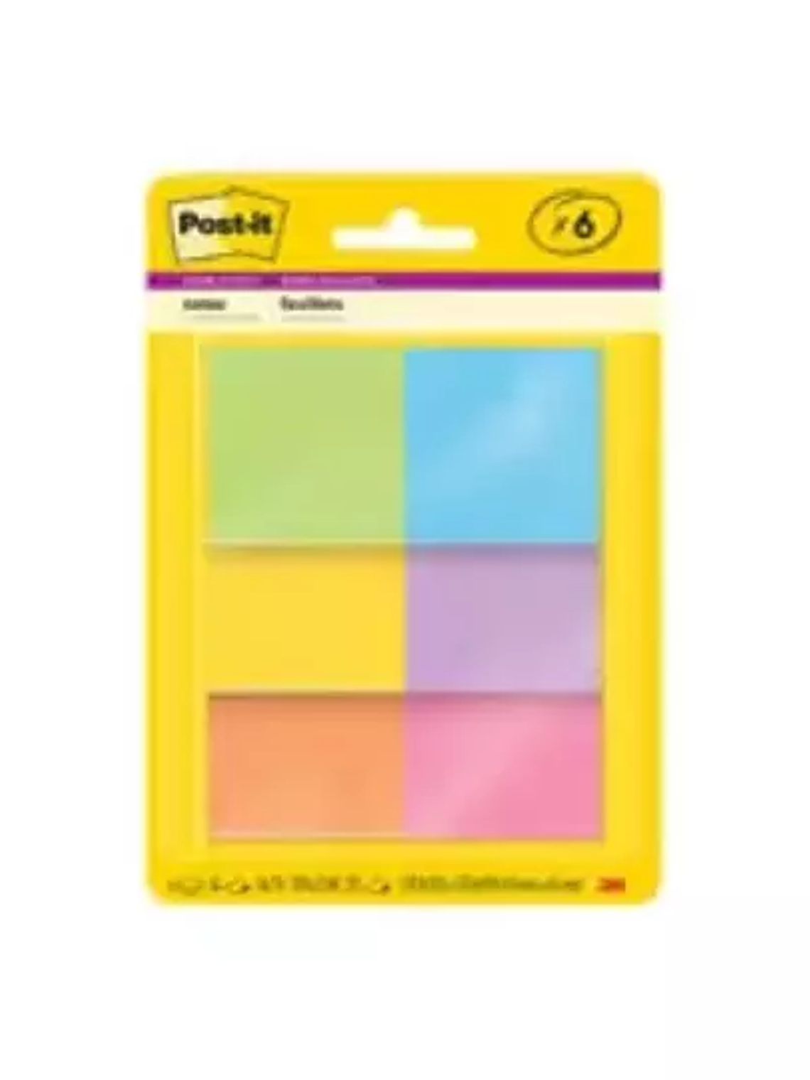 Notas adhesivas mod. 622-6SSAU Post-it 2 1