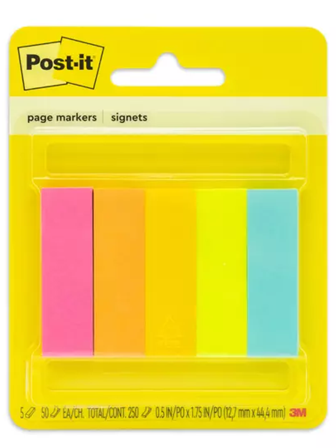 Señaladores Mod. 670-5af Post-it 3M 5 co 1